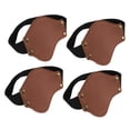 thumbnail image 4 of 4 protectores de calzado genéricos para motocicleta, fáciles de usar y portátiles. marrón, 4 of 9