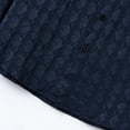thumbnail image 5 of lcziwo Sales Today Clearance Long Sleeve Shirts for Men Business Casual Dress Shirts Regular Fit Work T-Shirts Solid Color Button Down Textured Shirts Vacation Tops, 5 of 9
