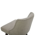 thumbnail image 5 of CHITA 26 inch Fabric Swivel Upholstered Counter Height Bar Stools with Full Back, Tan, 5 of 10
