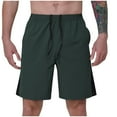 thumbnail image 1 of Pantalones Cortos Deportivos Casuales para Hombres Pantalones Cortos de Fitness Respirables de Secado Rápido con Bolsillos para Correr Y Gimnasio, 1 of 8