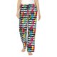 thumbnail image 1 of Fotbe Trendy Colorful Pineapples 1 Pantalones de Pijama para Mujer, Pantalones de Dormir, Pantalones Pj con Cordón y Bolsillos-X-Large, 1 of 6