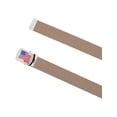 thumbnail image 2 of CTM Cotton Adjustable Belt with U.S.A. Flag Buckle, 2 of 4