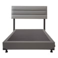 thumbnail image 2 of Box Base Cama Matrimonial + Cabecera Londres Gris Dicasa  Londres Vita, 2 of 8
