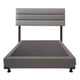 thumbnail image 2 of Box Base Cama Individual + Cabecera Londres Gris Dicasa Londres Vita, 2 of 8