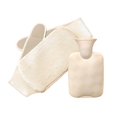 thumbnail image 1 of Bolsa de agua caliente con relleno de agua y cintura alargada de conejo de imitación de peluche, bolsa de agua caliente con relleno de agua para calentar el vientre, bolsa de agua caliente de, 1 of 6