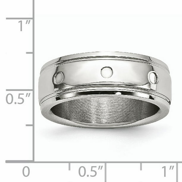 Walmart stainless steel wedding rings new arrivals