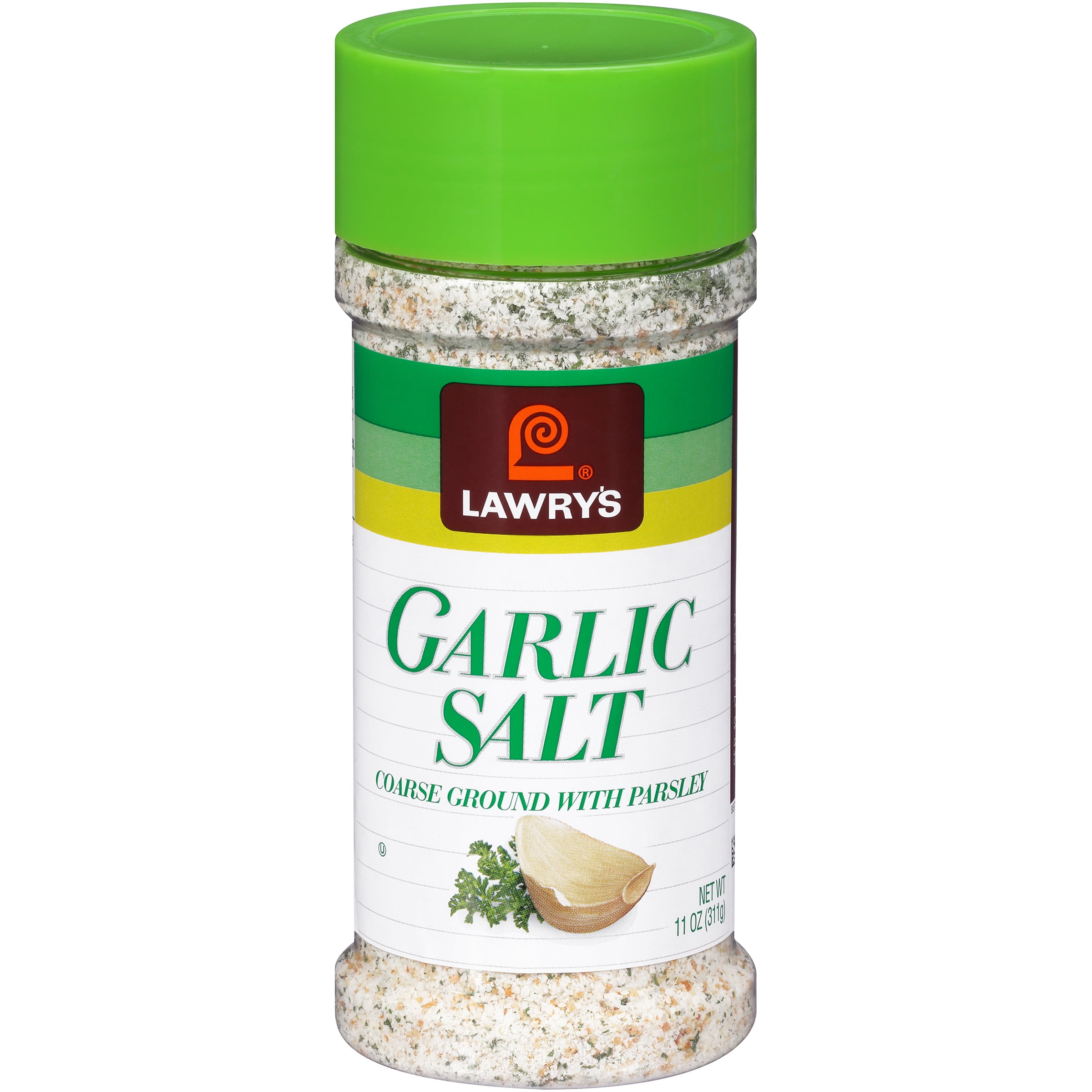 Lawry's Coarse Ground with Parsley Garlic Salt, 11 oz by McCormick & Co., Inc.
