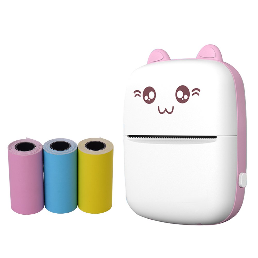 Download Portable Mini Thermal Printer Wirelessly BT 200dpi Photo ...