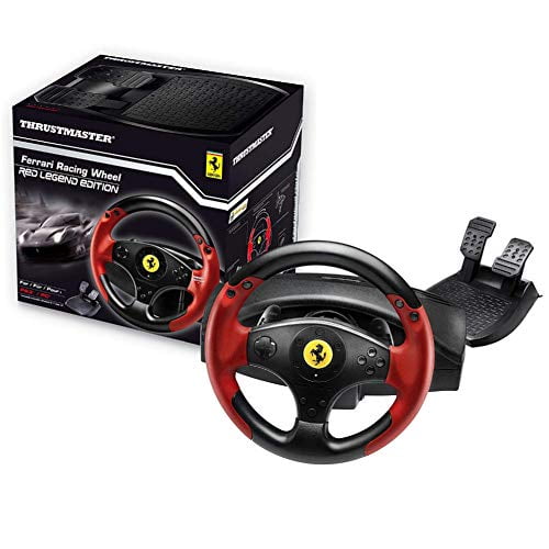 Thrustmaster Roue de Course Ferrari Édition Rouge Légende (PC/PS3)
