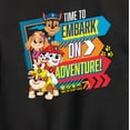 thumbnail image 3 of Paw Patrol - Time To Embark On Adventure - Toddler & Youth Crewneck Fleece Sweatshirt, 3 of 6