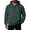 14# Dark Green, variant on Oversized Hooded Sweatshirt Men Big and Tall Lightweight Streetwear Plain Hoodie Fleece Pullover Tops Fall Winter Black 2XL
