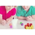 thumbnail image 1 of 100PCS/Set Plastic 19mm Chips Multi Color Markers Fun chips Kids Family Club Children Game Supplies Counting Math Toys, 1 of 9