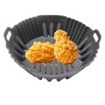 thumbnail image 2 of LCXmlly Mixing Stick High Temperature Resistance Fryer Pan Reusable Silicone Baking Tray Kitchen Supply, 2 of 6