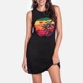 thumbnail image 1 of WILLBEST Vestidos de Algodon, Vestido Corto Playero sin Mangas con Estampado 3D para Mujer, Vestido Corto para Vacaciones de Verano Chica, 1 of 3