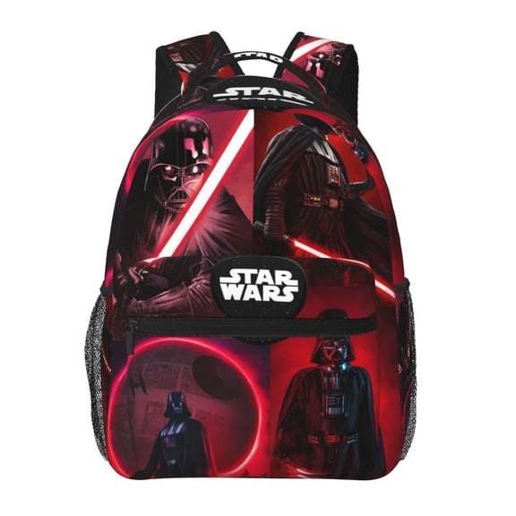 Darth Vader Backpack Funny Printed College Laptop Schoolbag Daily Travel Hiking Work Business Daypack