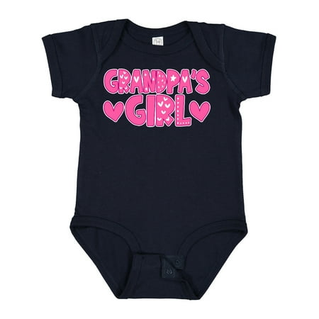 

Inktastic Grandpas Girl Granddaughter Gift Gift Baby Girl Bodysuit