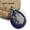 Lapis Lazuli, variant on Natural Chakra Stones Engraved Viking Vegvisir Talsman Symbol Teardrop Pendant