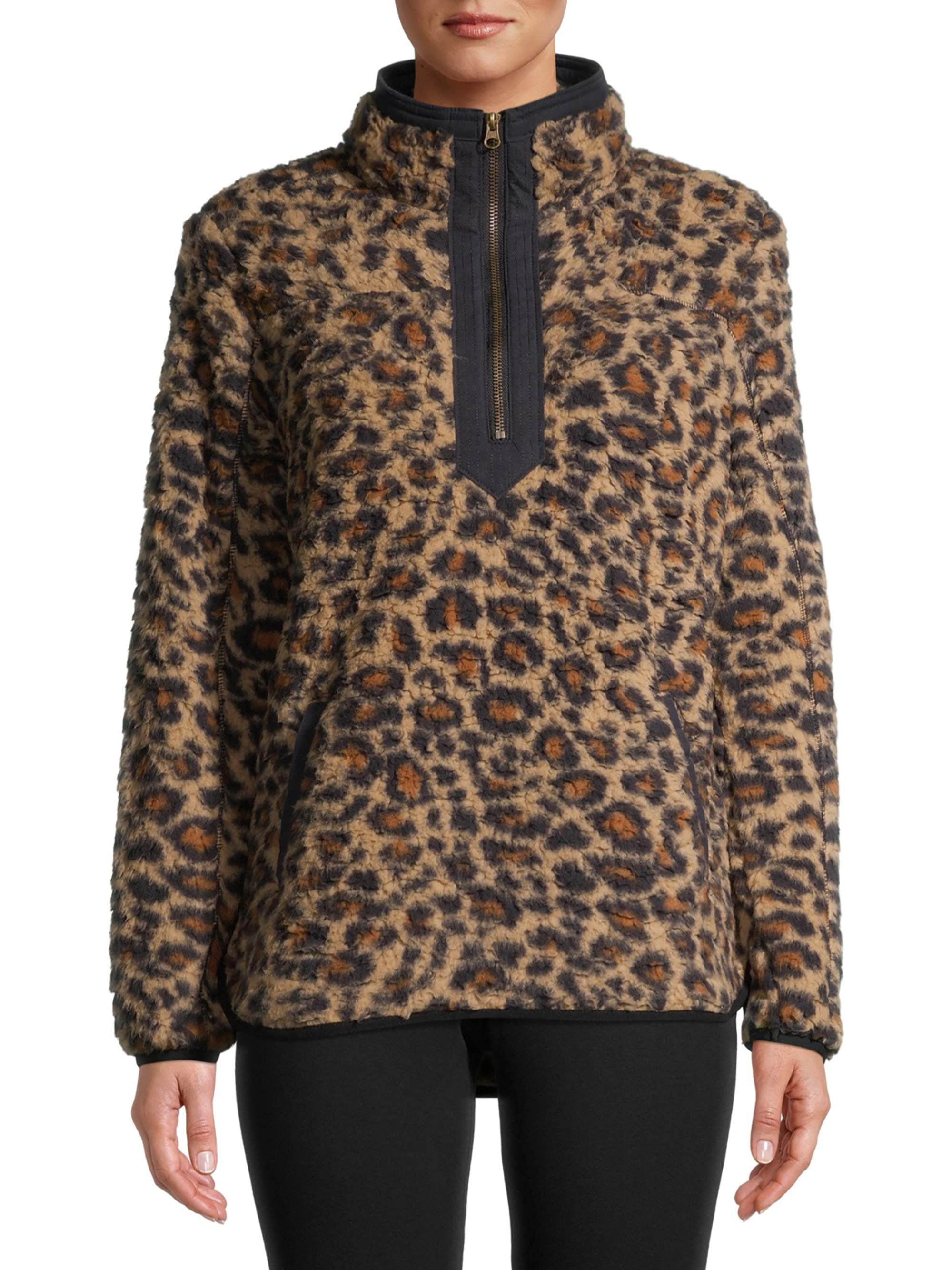 walmart quarter zip sherpa