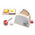 thumbnail image 3 of MERIGLARE Mini Machine à Pain en Bois Simulation Omelette Jeu de Rôle Cuisine, 3 of 8