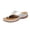 Silver, variant on Silver Ladies Summer Thick Bottom Open Toe Wedge Heel Slippers Comfort Casual Slides Footwear
