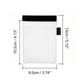 thumbnail image 3 of A6 Sublimation Blank Notebook 3.74 x 5.12 Inches Black Trim Canvas Journal, Heat Transfer DIY Printable Pocket Sketchbook, Mini Custom Notebook for Travel Journaling, Craft Making & Holiday Gift, 3 of 7