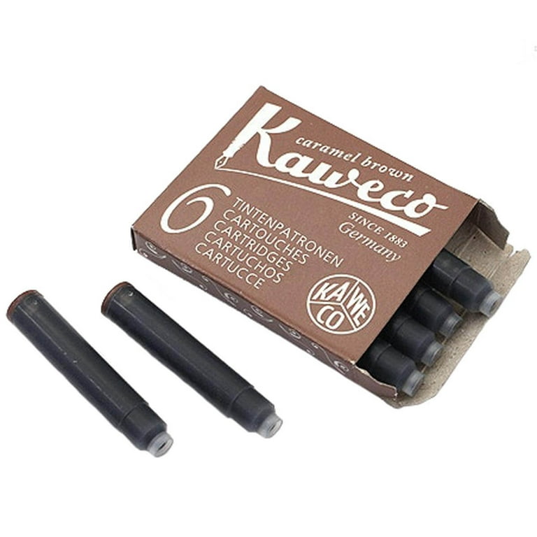 Kaweco Caramel Brown Ink - 6 Cartridges