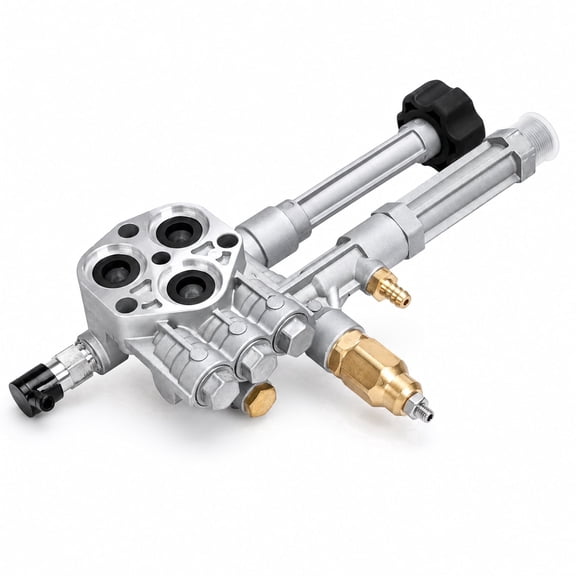 Replacement Pressure Washer Pump Head Assy 92841730 92840020, 2800 PSI High Pressure Washer Pump, Compatible with Craftsman 580.752501 & Briggs and Stratton 126T02 Models