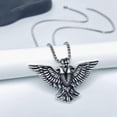 thumbnail image 4 of Collier Pendentif pour Hommes en Acier Inoxydable pour Aventure en Plein Air et Accessoires de Mode, 4 of 6