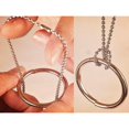 thumbnail image 1 of Anillo infinito: trucos de magia, trucos de fiesta, trucos increíbles, kit de magia, magia de primer plano, 2 piezas, oro + plata, 1 of 5