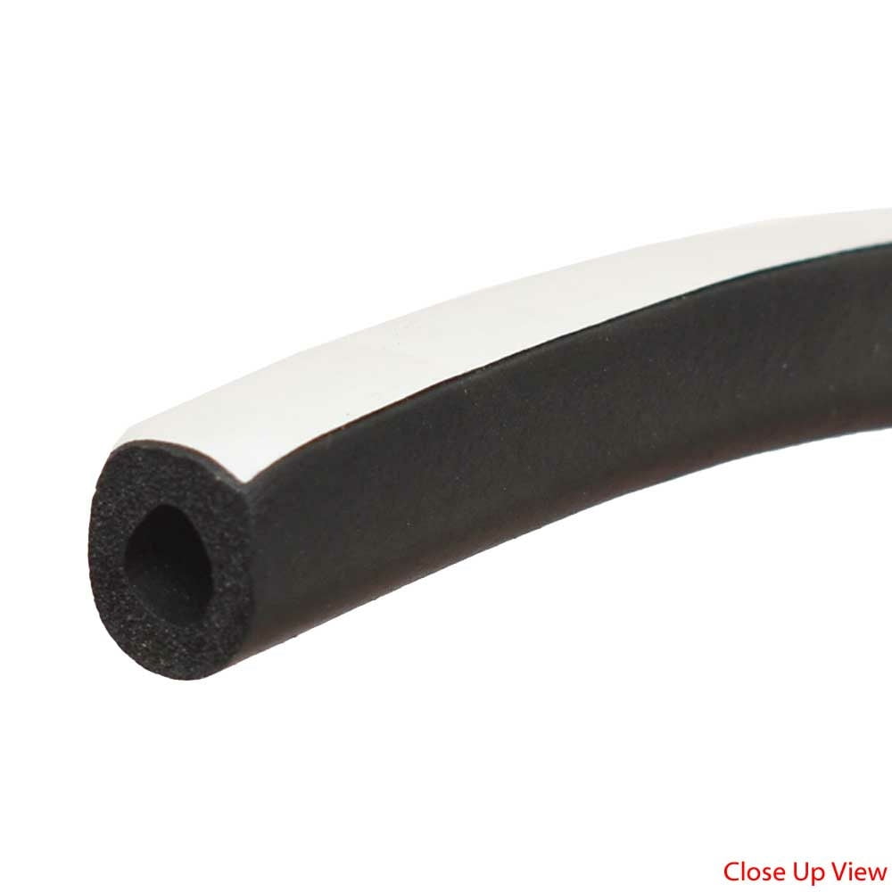 TACO Weather Seal - 10'L x 1/2"W x 1/2"H - Black [V30-0202B10-1]