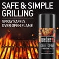 thumbnail image 2 of Weber Grill Non-Stick Cooking Spray, Non-Flammable, 6 oz Bottle, 2 of 12
