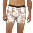 thumbnail image 2 of Men'S Boxer Briefs, Cartoon Cute Corgi Dog Love Soft And Breathable Mens Underwear Boxer Briefs With Widen Waist, 2 of 2