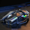 XIOP Gaming Mouse, 12800 DPI Mechanical Aesthetic Design Retractable
