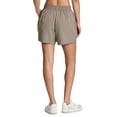 thumbnail image 3 of RBX Active Women's Relaxed Fit Walking Short Lightweight Stretch Woven Hiking Shorts with Pockets, 3 of 6