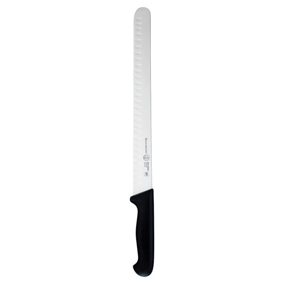 Cuchillo rebanador Messermeister Pro Series 30 cm de punta redonda Kullenschliff