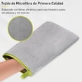 thumbnail image 3 of EKO - Manopla de Limpieza de Microfibra para Acero Inoxidable – paño de Pulido Reutilizable sin Pelusa y Guante de Limpieza, Lavable a máquina sin Rayas para electrodomésticos de Cocina, Papelera, 3 of 4