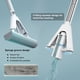thumbnail image 5 of Ganfancp Fregona de Esponja de Succión,Fregona de Esponja Retráctil con Extrusión Plegada Deshidratación,Fregadora de Suelos Herramienta de Limpieza Doméstica para Suelo de Baldosas Baño Garaje Artíc, 5 of 7