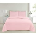 thumbnail image 2 of Garment Washed Quilt Set Pink - Twin, 2 of 5