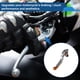 thumbnail image 3 of Palancas de freno y embrague cortas y largas para Kawasaki ZZR600 2005-2009, palanca de freno ajustable de motocicleta, aleación de aluminio, mango de titanio con extremo naranja, 3 of 6