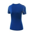 thumbnail image 2 of Lavaport Quick Dry Women's Gym Yoga Running Fit Short Sleeve T-Shirt Sports Stretch Tops, 2 of 2