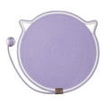 thumbnail image 1 of Alfombra para la almohadilla a de gato almohadilla rayada con garra de juguete de molienda de juguetes gato interactivo Púrpura, 1 of 8