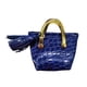 thumbnail image 3 of Bolso para Figuras de Acción 1:6 de 12", Bolso de Moda de para Mujer, Bolso de Mano en Miniatura de PU para Juegos de Simulación, Decoración D azul, 3 of 8