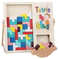 thumbnail image 1 of Cube Stac Game With -ured K Brain Teaser Tetris Toys, 1 of 4