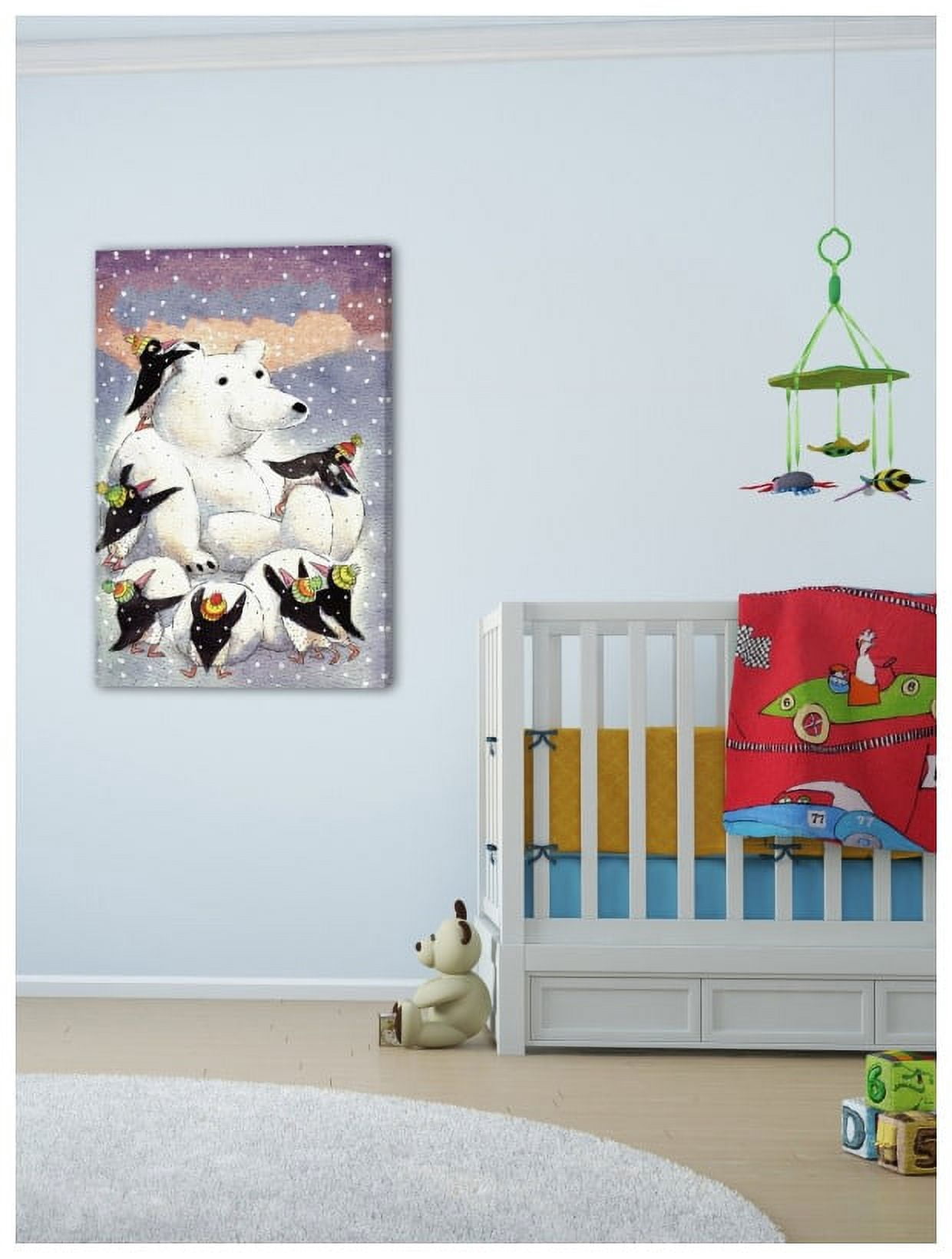 "Polar Friends" Painting Print on Canvas