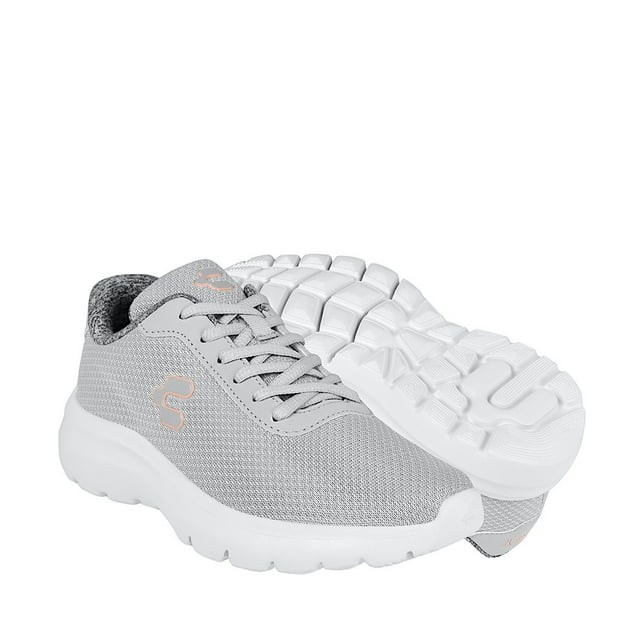 TENIS DAMA CHARLY 1043089002 TEXTIL GRIS