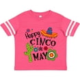 thumbnail image 3 of Inktastic Happy Cinco De Mayo Sombrero, Cactus, Flowers Boys or Girls Toddler T-Shirt, 3 of 5