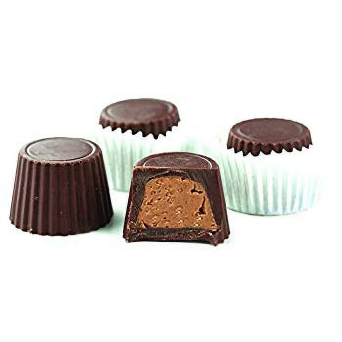 Webake Chocolate Candy Molds Silicone Baking Mold for Snack Size Peanut Butter Cup, Jello, Keto Fat Bombs and Cordial, Pack of 2