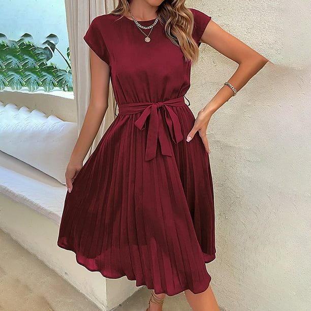 Vestidos cortos vino tinto sale