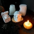 thumbnail image 4 of Nonstick Silicone Mold for Crafting 3D Theme Candle Home Desktop Decoration Mould Unique Gift Making Mold, 4 of 21