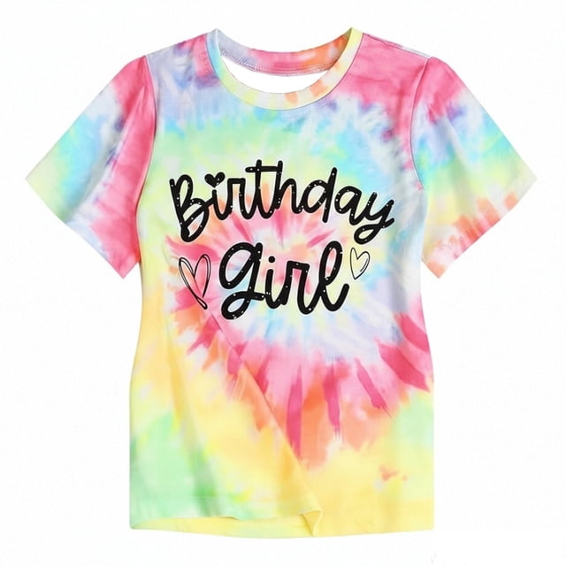 PMVFHDE T-Shirt Décontracté Stylé pour Garçons à Imprimé Graphique, Manches Courtes, Mélange Confortable, Col Rond, Haut pour Enfants, Rose Vif, 3-4 Ans